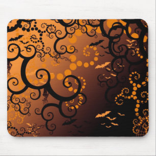 Halloween Bats Mouse Pad
