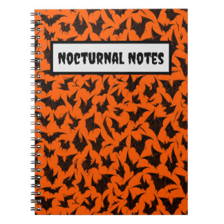 Halloween Bats Notebook