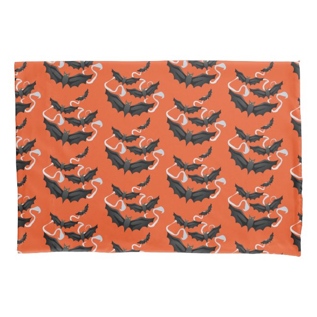 Halloween Bats Pillowcase (Front)