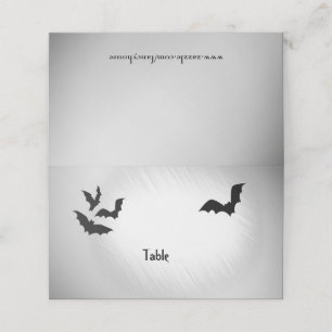Halloween Bats Place Cards