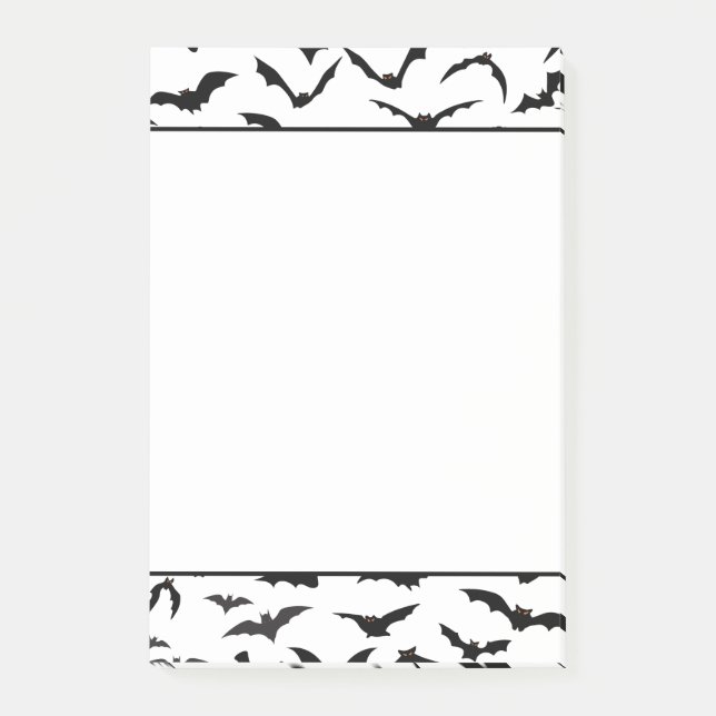 Halloween Bats Post Notes (Front)
