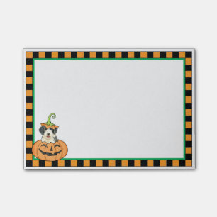 Halloween Beardie Post-it Notes