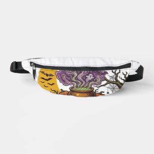 Halloween Become Anything Cauldron Cat Ghost Pumpk Bum Bags