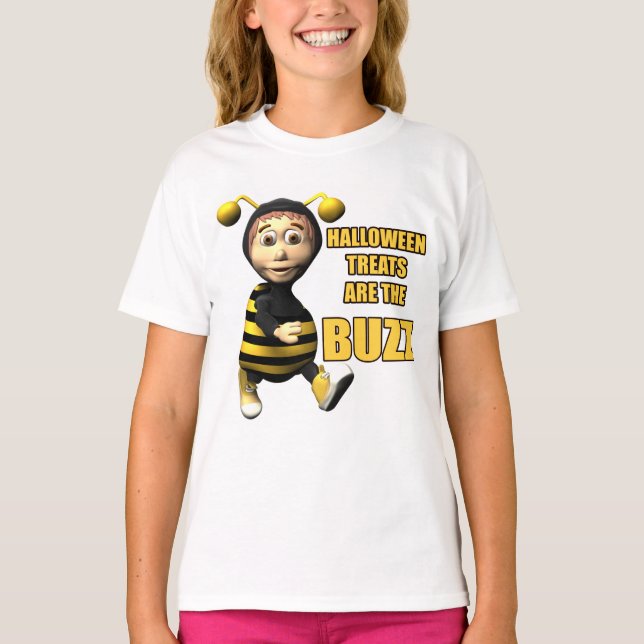 Halloween Bee Buzz T-shirts (Front)