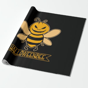 Halloween Bee Wrapping Paper
