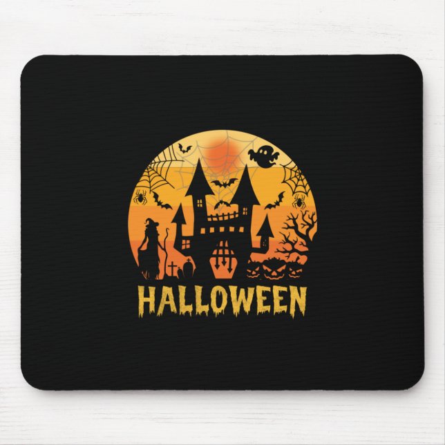 Halloween Best Halloween Birthday Mouse Pad (Front)