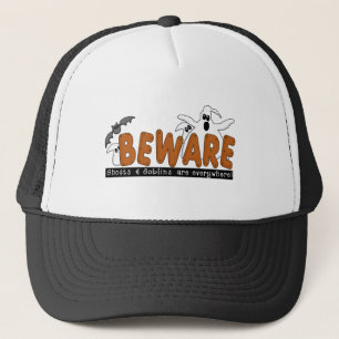 Halloween Beware T-shirts and Gifts Trucker Hat