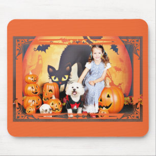 Halloween - Bichon Frise - Andi Mouse Pad
