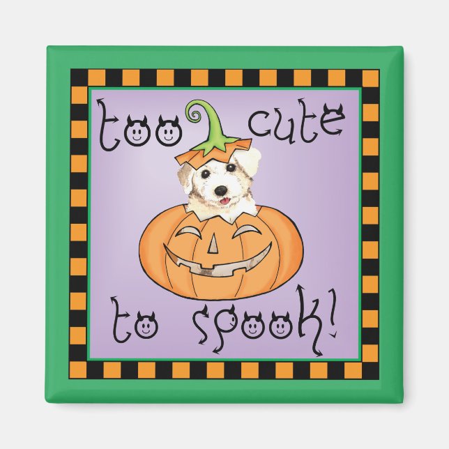 Halloween Bichon Magnet (Front)