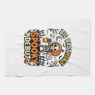 Halloween Big Brother Spooky Debut Tea Towel