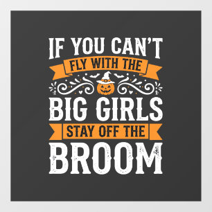 Halloween Big Girls Broom Witch Design_1