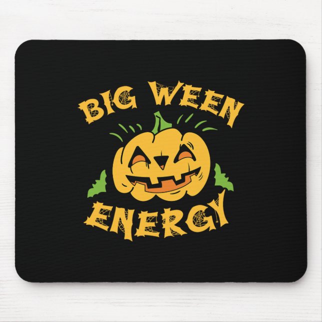 Halloween Big Ween Costume Pumpkin Lover October T Mouse Pad (Front)