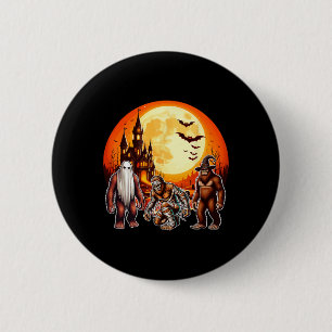 Halloween Bigfoots Horror Boo Ghost Witch Mummy Lo 6 Cm Round Badge