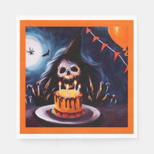 Halloween - Birthday 4 Napkin