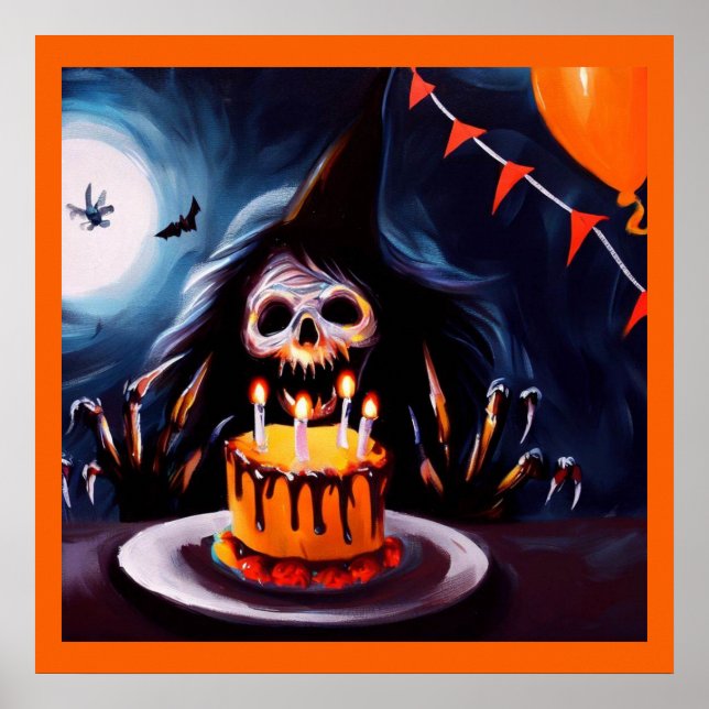 Halloween - Birthday 4 Poster (Front)