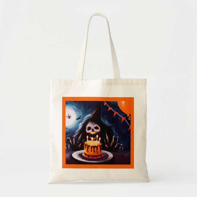 Halloween - Birthday 4 Tote Bag (Front)
