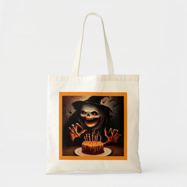 Halloween - Birthday 5 Tote Bag (Front)