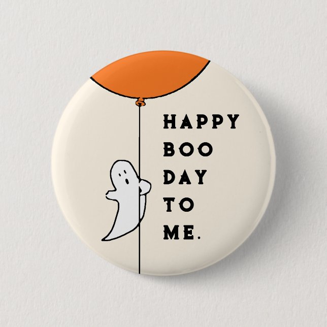 Halloween Birthday 6 Cm Round Badge (Front)