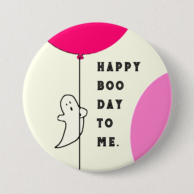 Halloween Birthday 7.5 Cm Round Badge (Front)
