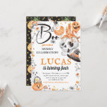 Halloween Birthday Black Orange Watercolor Invitation<br><div class="desc">Halloween Birthday Black Orange Watercolor design. Matching products can be found in Halloween Party collection. If you have any questions feel free to contact me.</div>