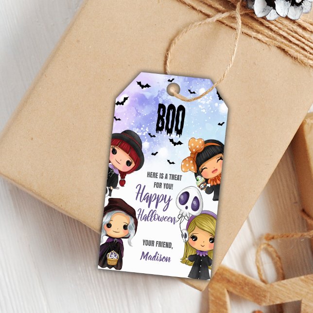 Halloween Birthday Gift Tags (Halloween Birthday Gift Tags)