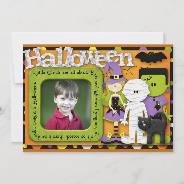 Halloween Birthday Invitation (Front)