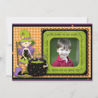 Halloween Birthday Invitation