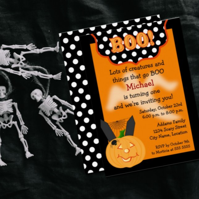 Halloween Birthday Invitation (Creator Uploaded)