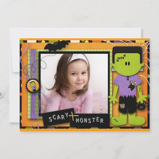 Halloween Birthday Invitation (Front)