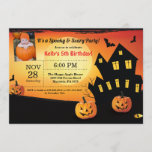 Halloween Birthday Invitation Costume Party<br><div class="desc">Halloween Birthday Invitation with custom photo. Costume Party. Spooky. Kids or Adult Birthday Invitation. 1st 2nd 3rd 4th 5th 6th 7th 8th 9th 10th 11th 12th 13th 14th 15th 16th 17th 18th, Any Ages. For further customisation, please click the "Customise it" button and use our design tool to modify this...</div>