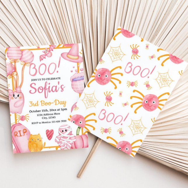 Halloween Birthday Invitation Template (Creator Uploaded)