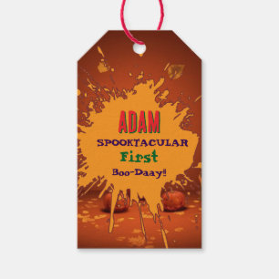 Halloween Birthday Kids Party Halloween Gift Tags