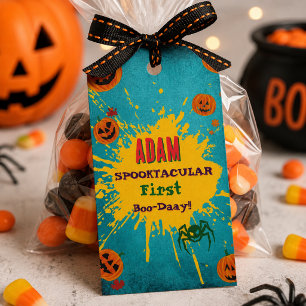 Halloween Birthday Kids Party Halloween Gift Tags