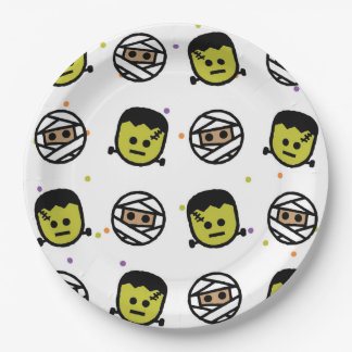 Halloween Birthday Paper plates