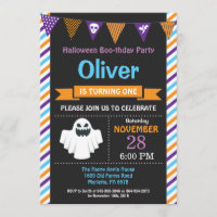 Halloween Birthday Party Invitation