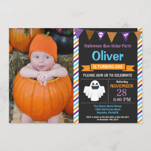 Halloween Birthday Party Invitation