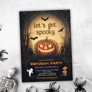 Halloween Birthday Party Invitation