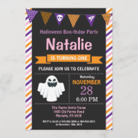 Halloween Birthday Party Invitation