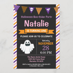 Halloween Birthday Party Invitation