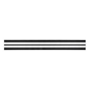 Halloween Black and White Striped Ribbon Grosgrain Ribbon