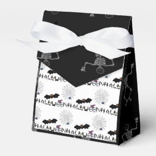 Halloween Black and White Treat Boxes for kids