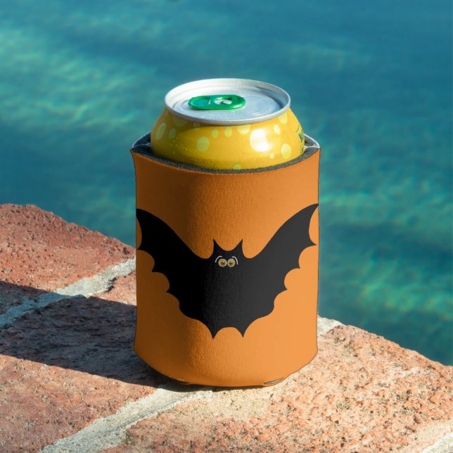 Halloween Black Bat Can Cooler (In Situ Pool)