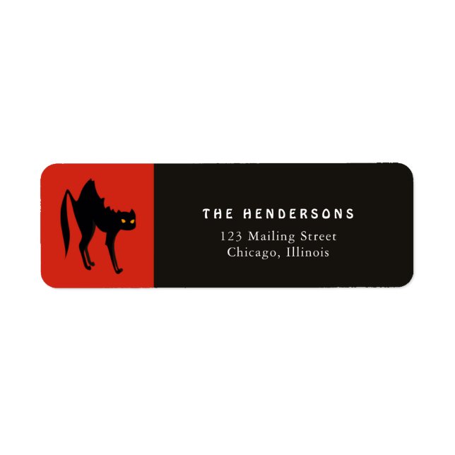 Halloween Black Cat (Front)