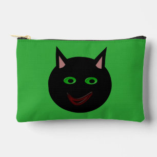 Halloween Black Cat Accessory Pouch