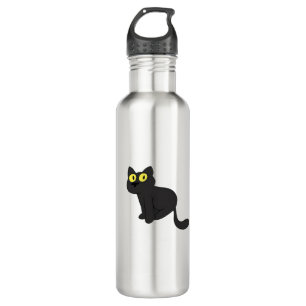 Halloween Black Cat Classic T-Shirt 710 Ml Water Bottle