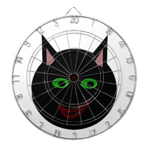 Halloween Black Cat Dart Board