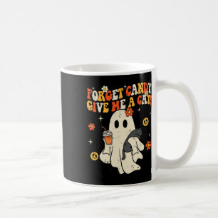 Halloween Black Cat Forget Candy Give Me Cat Kids Coffee Mug
