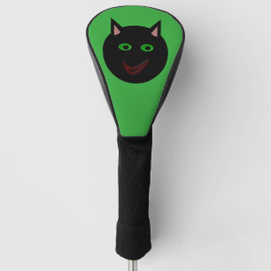 Halloween Black Cat Golf Driver Cover