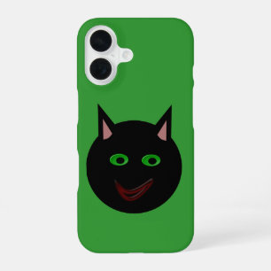 Halloween Black Cat iPhone 16 Case