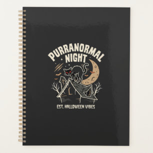 Halloween Black Cat Moon (2) Planner